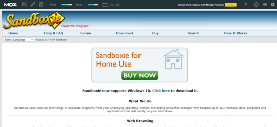 Sandboxie